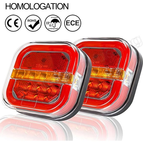 Led anhänger rückleuchten - 2x,