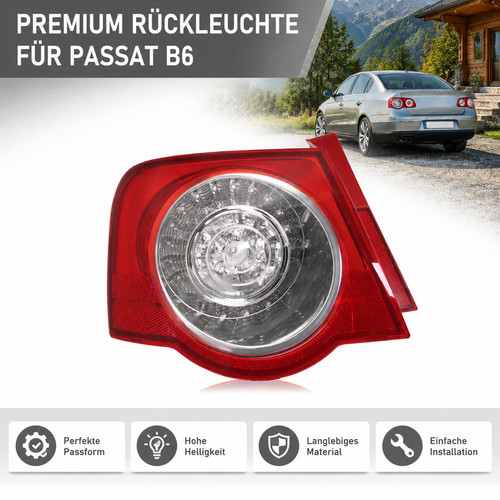 Led heckleuchte für passat - heckleuchte,
